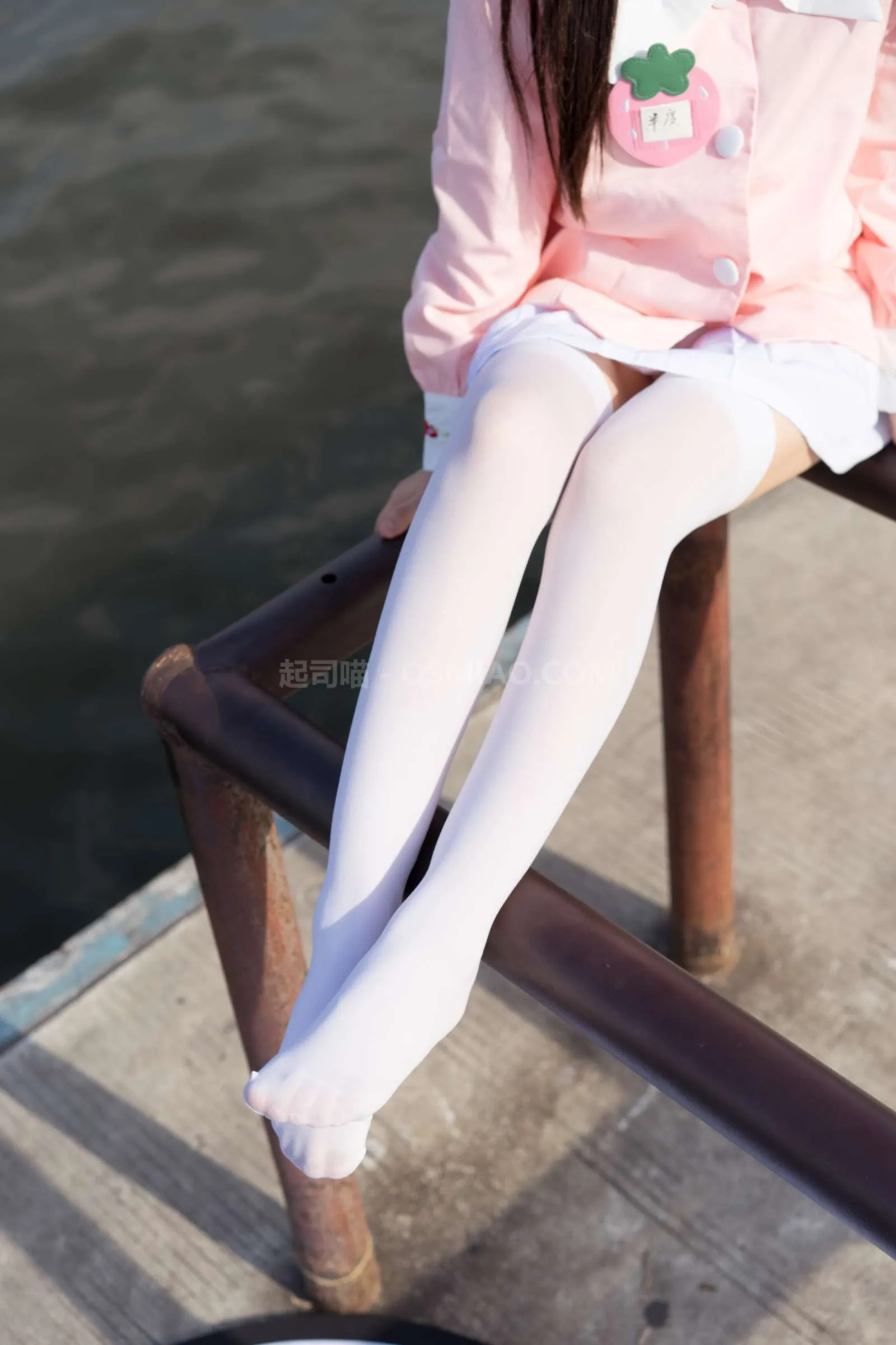 图片[3] - 喵写真 – VOL.010 湖边白丝萝莉 [66P/494M] - 起司喵