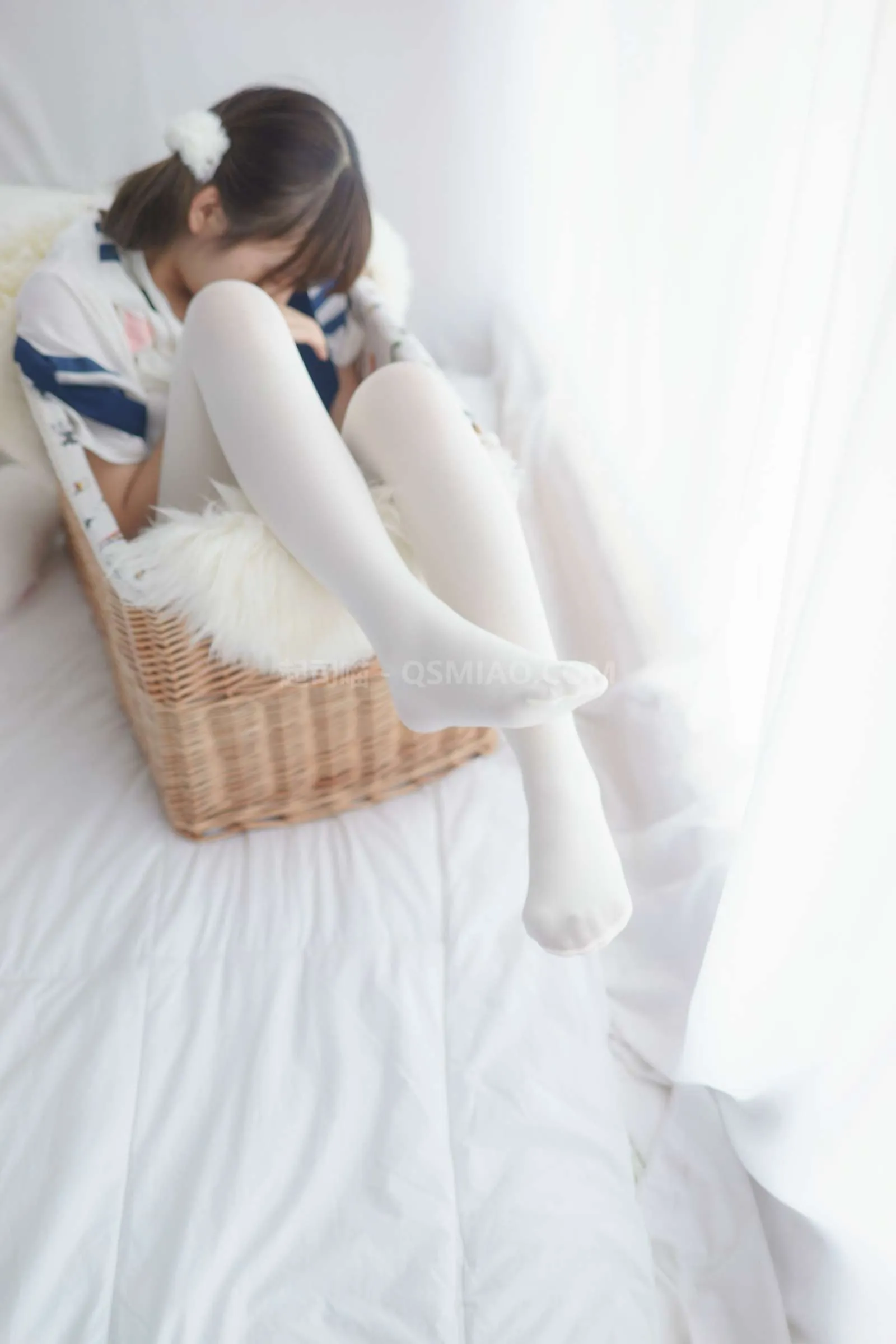 图片[3] - 喵写真 – VOL.005 可爱熊女孩白丝 [52P/361M] - 起司喵