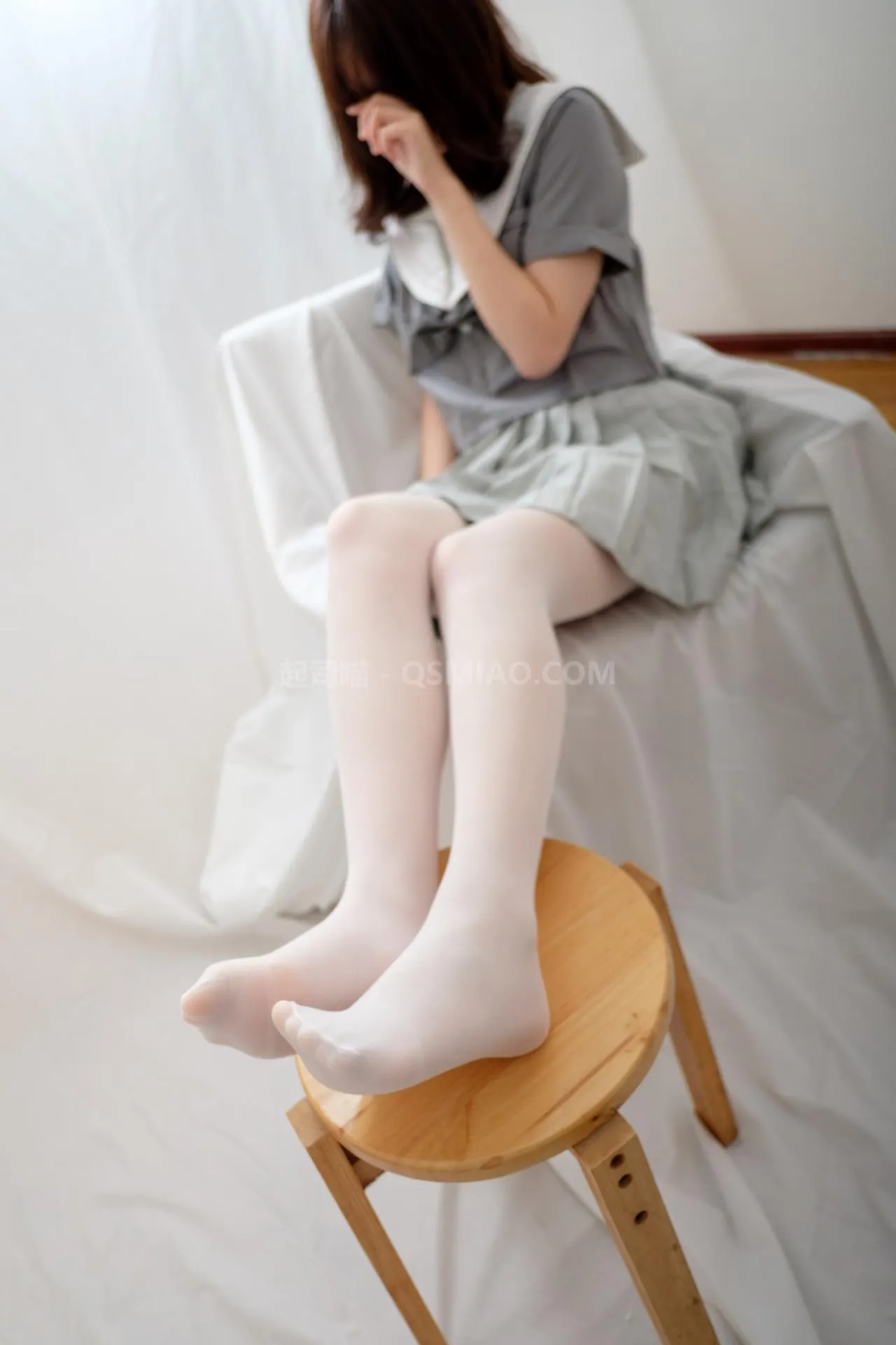 图片[2] - 喵写真 – VOL.020 丝袜百褶裙 [85P/580M] - 起司喵