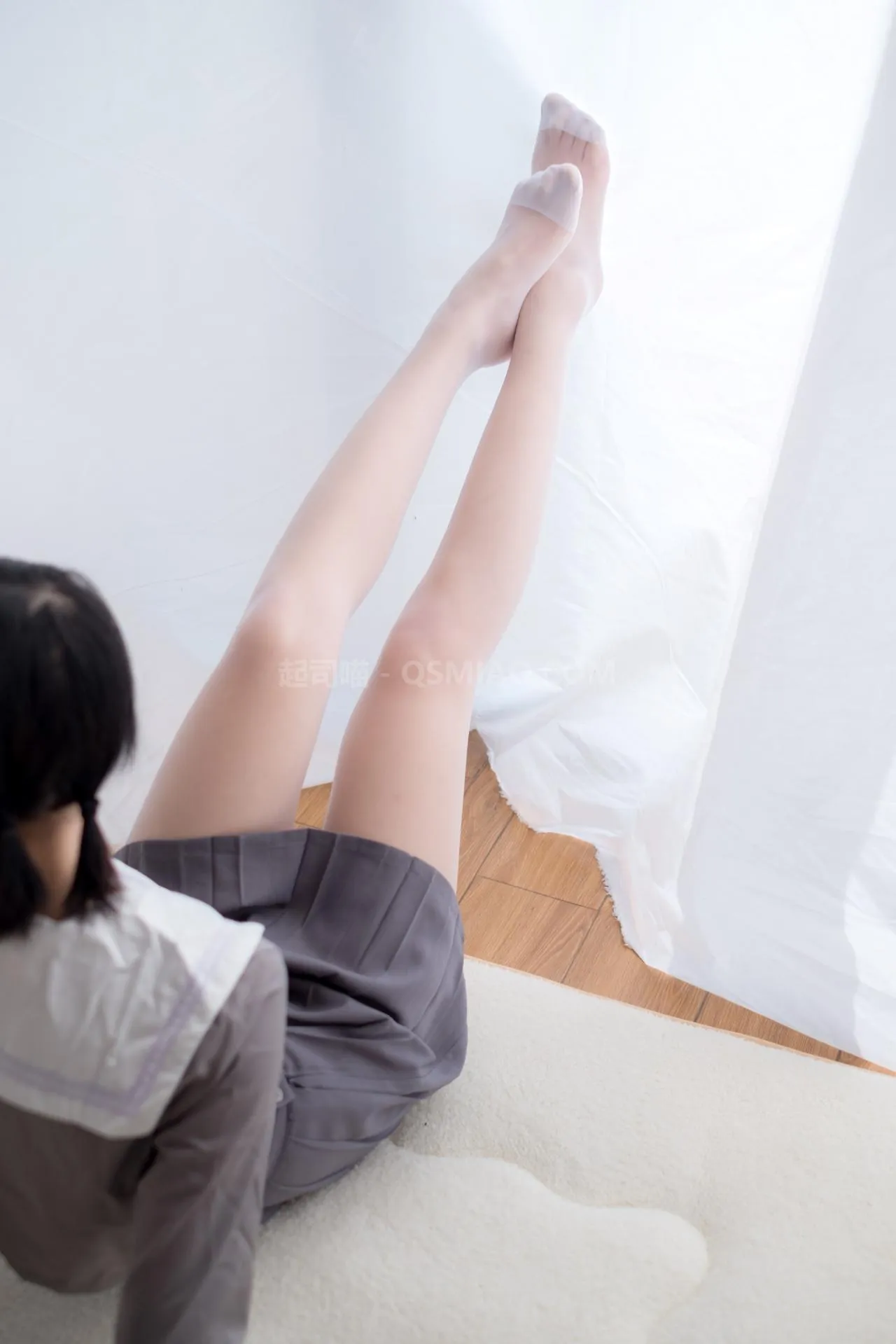 图片[3] - 喵写真 – VOL.021 丝袜百褶裙2 [80P/351M] - 起司喵