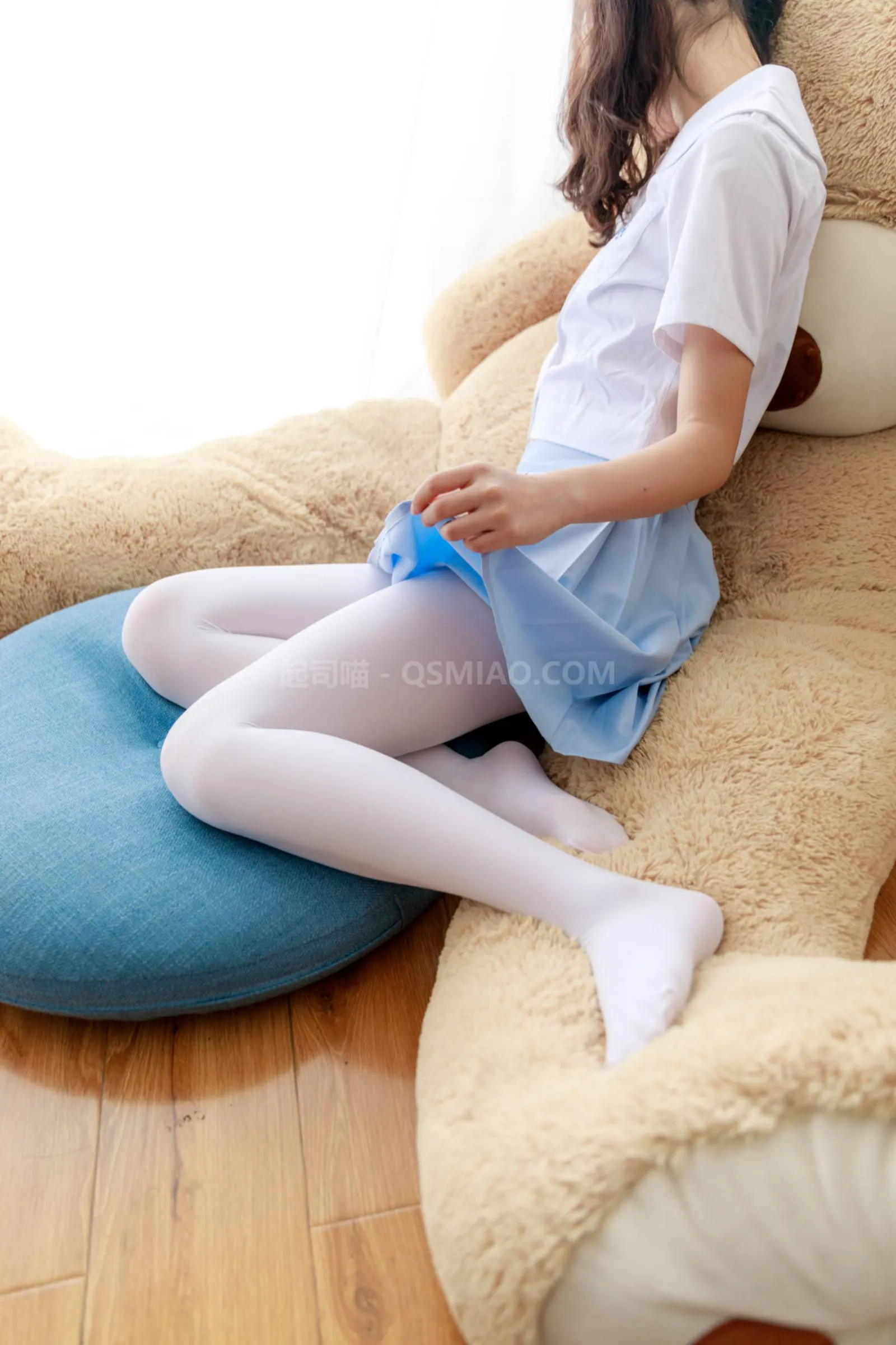 图片[2] - 喵写真 – VOL.041 熊熊与白丝少女 [81P+1V/723M] - 起司喵