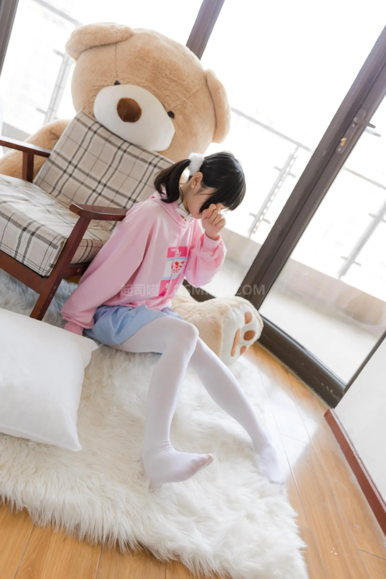 图片[2] - 喵写真 – VOL.043 白丝少女居家写真 [104P+1V/648M] - 起司喵