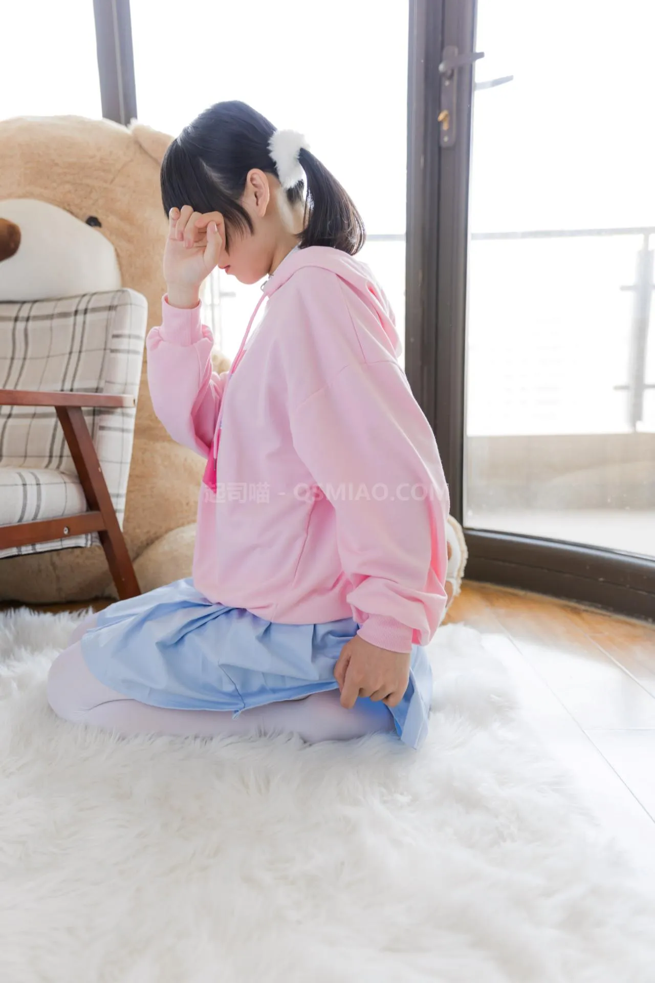 图片[3] - 喵写真 – VOL.043 白丝少女居家写真 [104P+1V/648M] - 起司喵