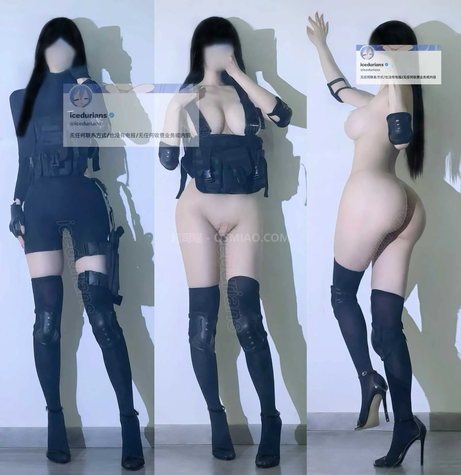 icedurians - 专注朋友圈vs推特反差对比照 [193P+68V/150M] - 起司喵