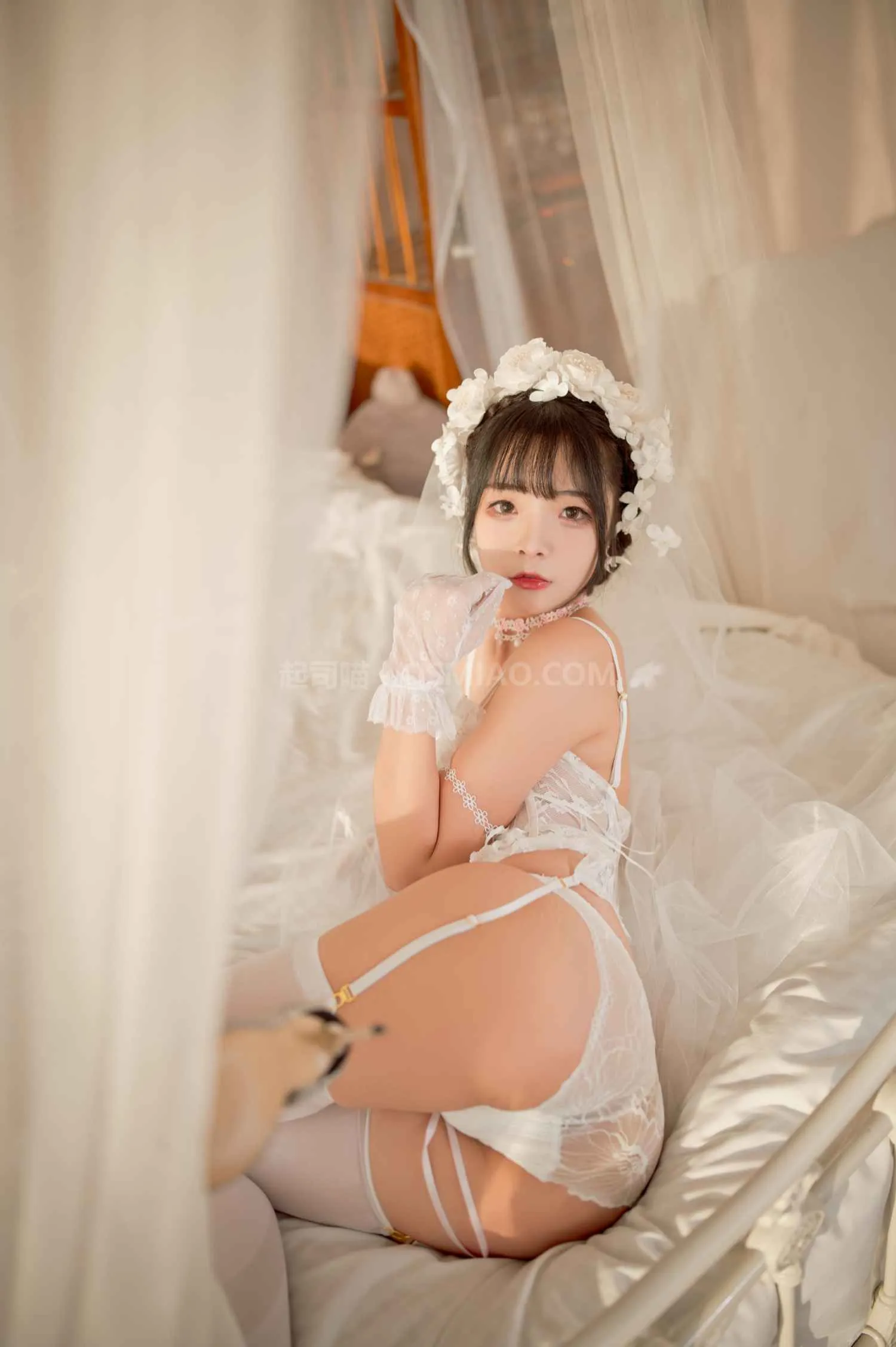 图片[3] - Yuuhui玉汇 – NO.004 纯白花嫁 [60P/860M] - 起司喵