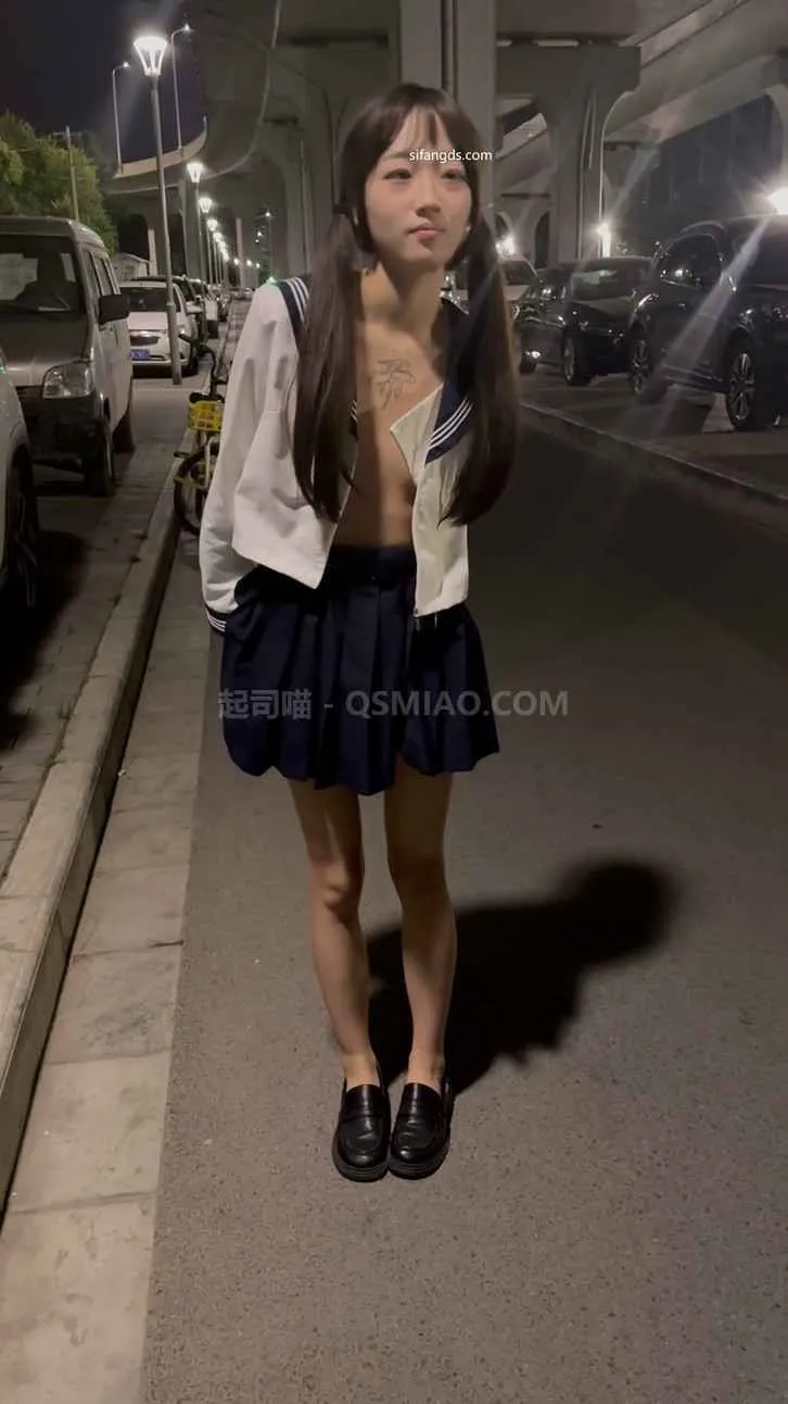图片[2] - 涵涵x小泪 – 推特定制深夜街头露出2部情趣制服 [2V/3.25G] - 起司喵