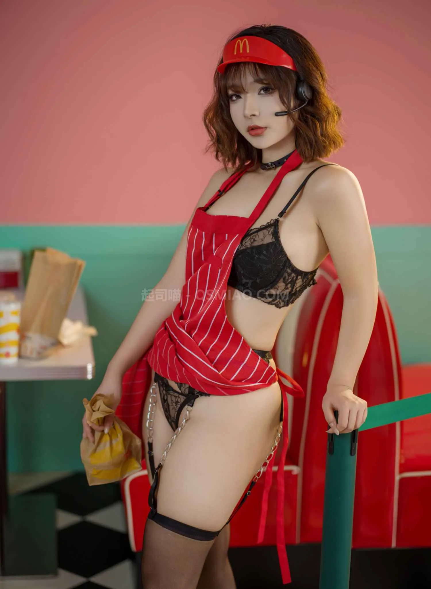 图片[2] - Yuuhui玉汇 – NO.035 麦当劳的女服务员 [149P/2.13G] - 起司喵